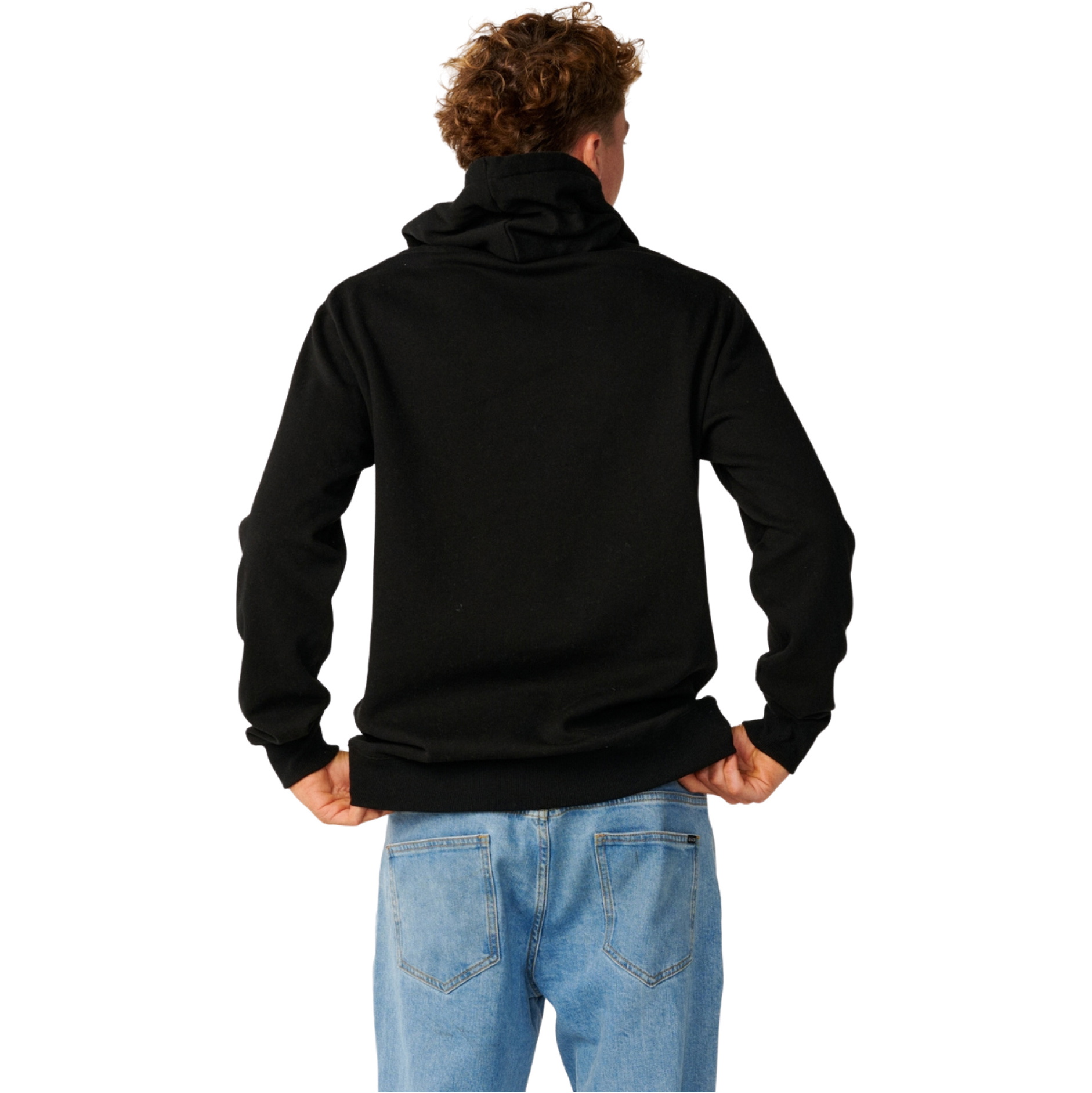 2026 Rip Curl Mens Streamline Hoodie 0CRMFL - Black